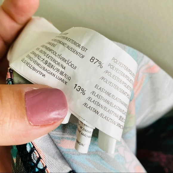 Revolve MINKPINK Move Tropical Floral Print Leggings Small - Picture 8 of 9